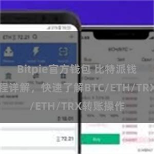 Bitpie官方钱包 比特派钱包转账教程详解，快速了解BTC/ETH/TRX转账操作