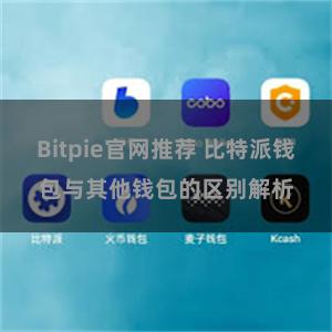 Bitpie官网推荐 比特派钱包与其他钱包的区别解析