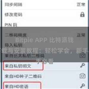 Bitpie APP 比特派钱包下载与安装教程：轻松学会，新手必看