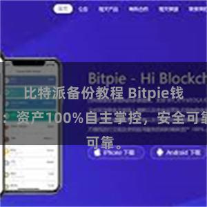 比特派备份教程 Bitpie钱包：资产100%自主掌控，安全可靠。