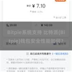 Bitpie系统支持 比特派(Bitpie)钱包安全性能如何？